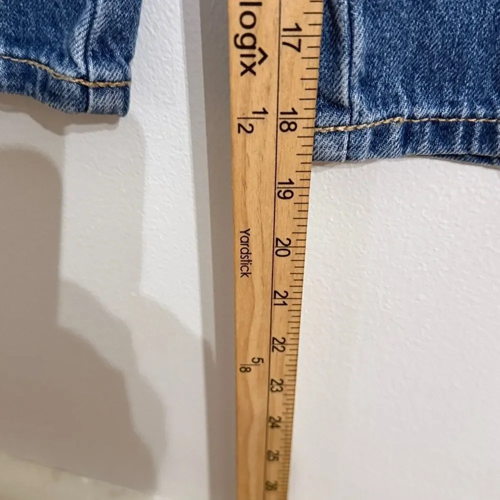 OLD NAVY Denim Overalls Girls Size 6-7 Small Adjustable Straps Kids